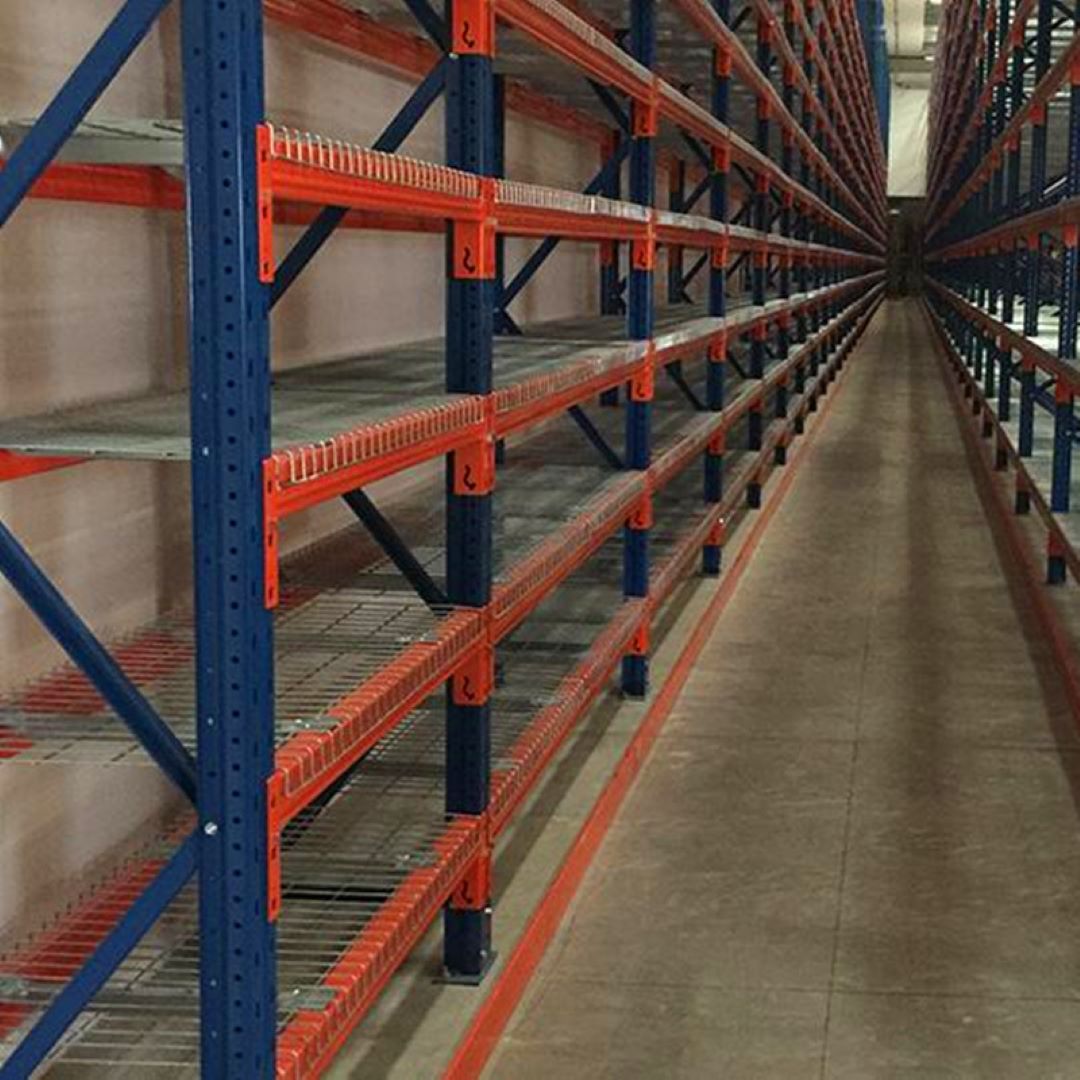 High Density Heavy Duty VNA Pallet Racking for Warehouse Storage Kaku Brand ISO/ Certified 1000-3000kg/layer Capacity