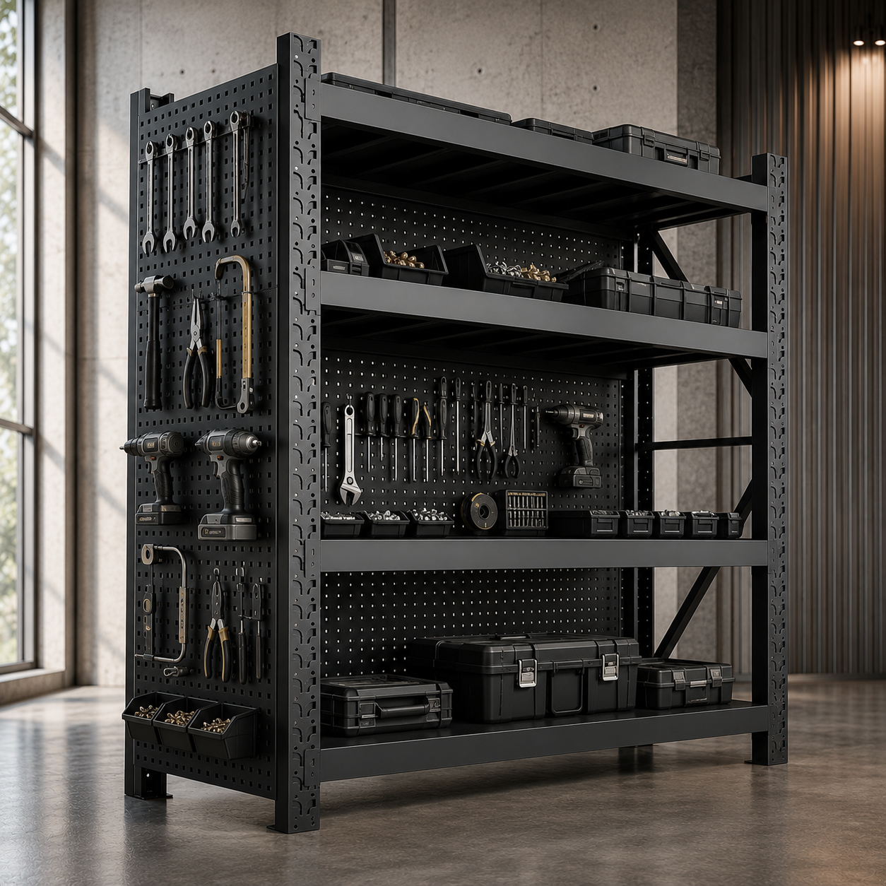 Long Span Shelving System Heavy Duty Steel Storage Rack for Warehouse Picking