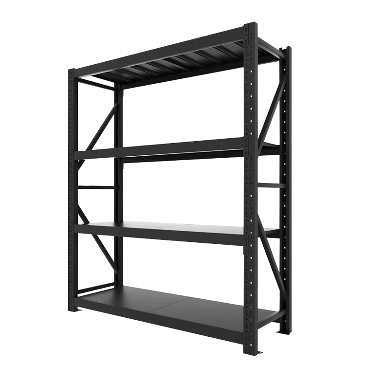 Medium Duty Racking Customizable Long Span Storage Racks Steel Shelving Warehouse Shelving