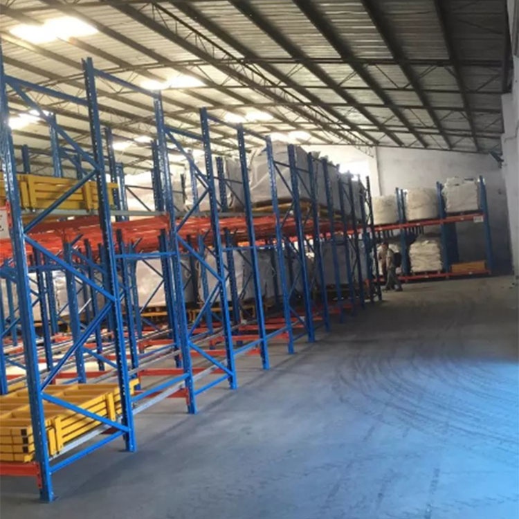 High Storage Density and Efficiency Industrial Racks Warehouse Shelves Storage Racks Push Back Racking for Pallet
