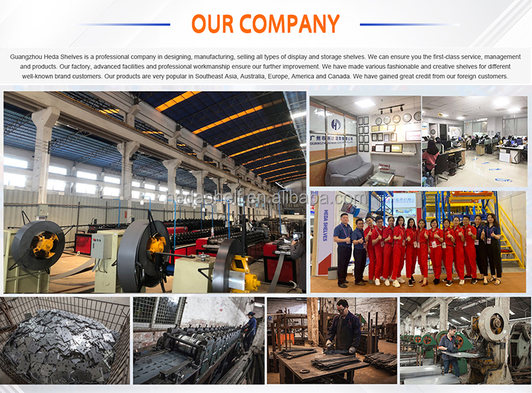Heda Manufacturer Wholesale Heavy Duty Steel Gravity Flow Rack Customizable Warehouse Racking System FIFO