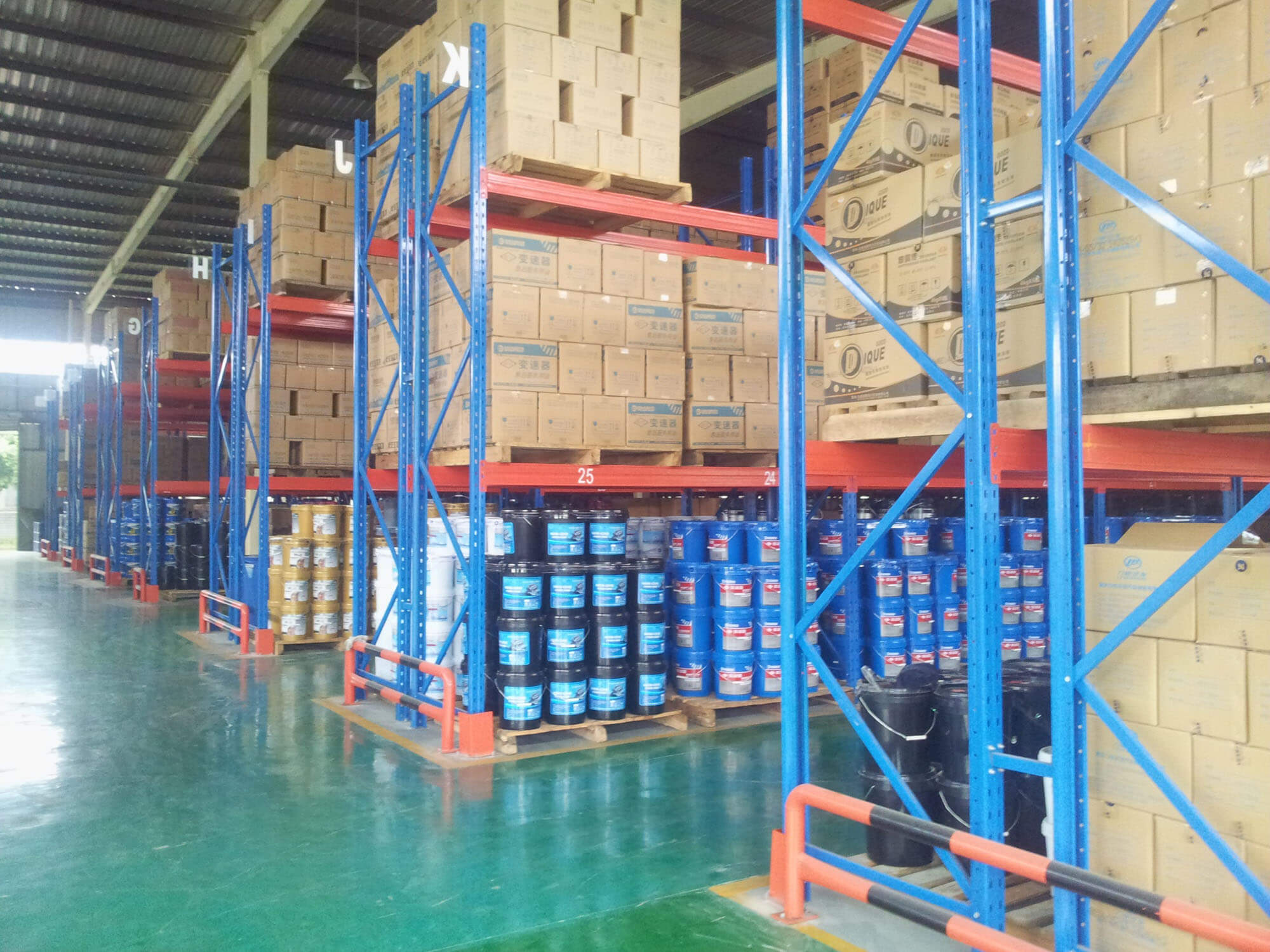 Mracking Heavy Duty Pallet Rack System Industrial Grade Vertical Steel Storage Shelving Warehouse Metal Stacking Beam Rack