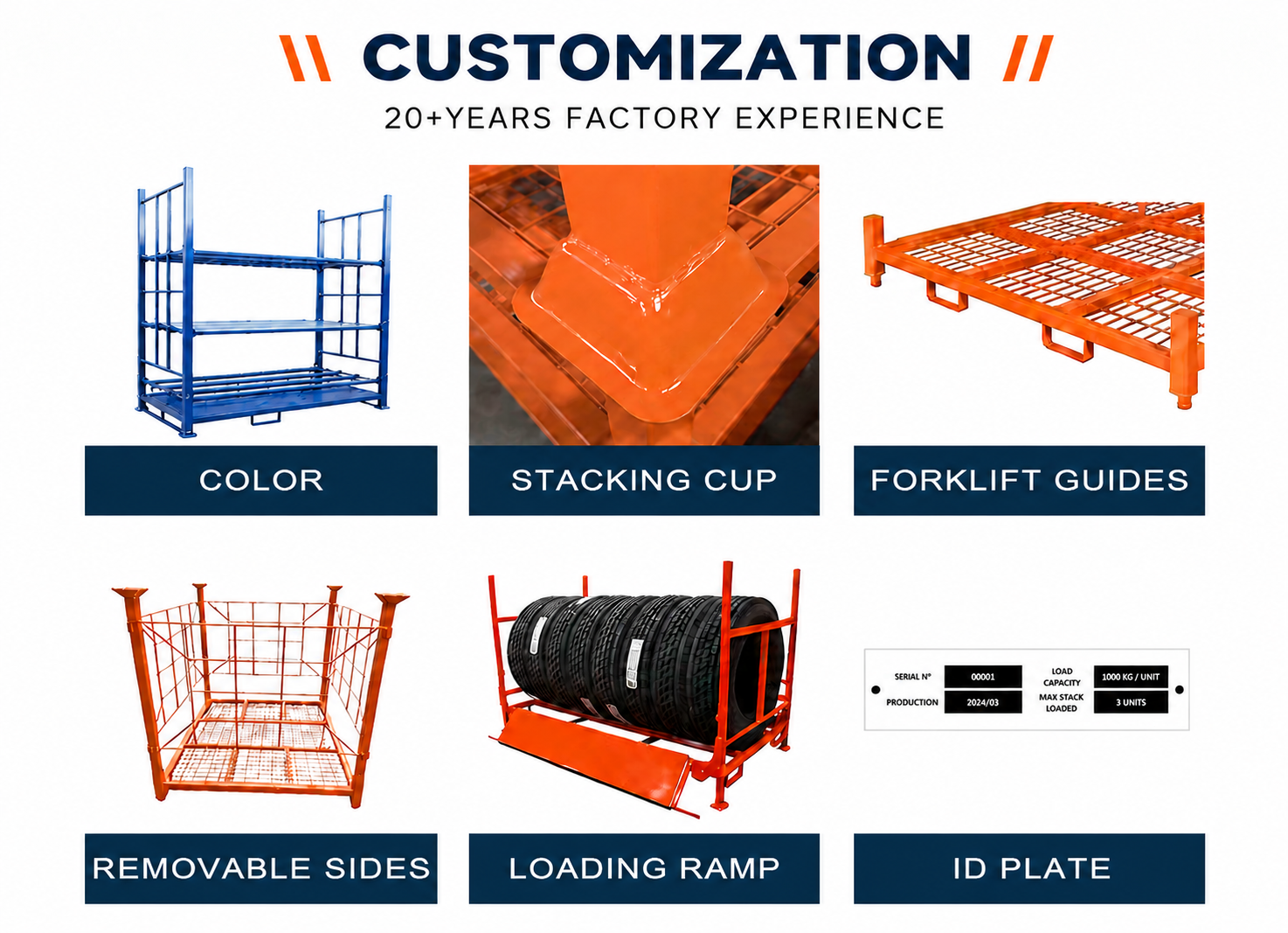 Steel Storage Rack Specification