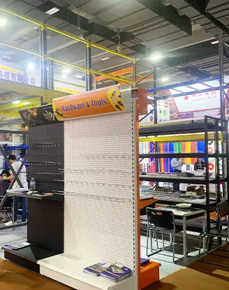 Logistics trade show booth presentation