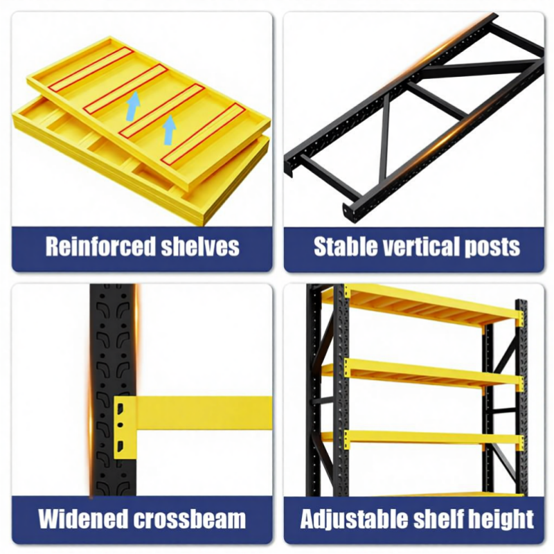 Factory Price Industrial Workshop Display Shelving Heavy Duty Storage Rack for Industrial Logistics