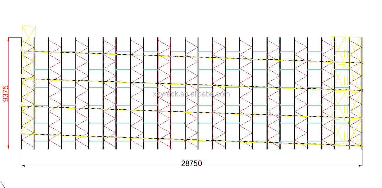 Warehouse Storage Flow Layout