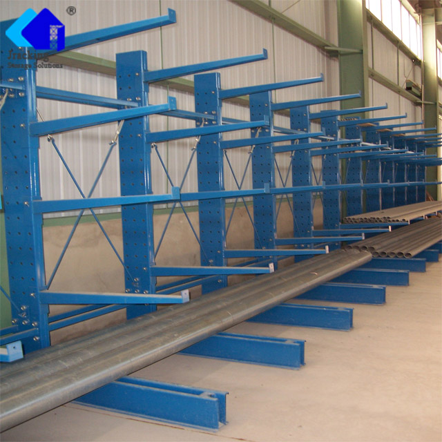 Jracking Customized Warehouse Storage Racks Rust-Resistant Light Duty Cantilever Rack For Plastic Pipes Storage